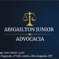 Abigailton Rosa de Oliveira Junior, Advogado e Correspondente Jurídico em Alto Araguaia, MT