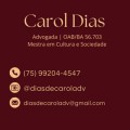 Carol Dias Advogada, Advogado e Correspondente Jurídico em Vitória da Conquista, BA